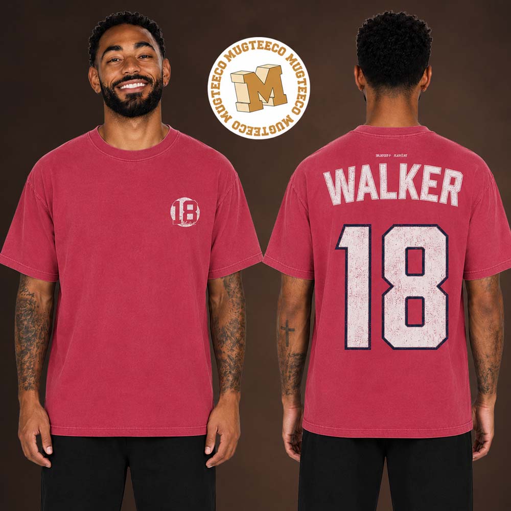 Jordan Walker Merch Player Numer Home Run Derby Champions Two Sided Red T Shirt Jordan Walker Merch Player Numer Home Run Derby Champions Two Sided Red T Shirt