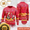 Kansas City Chiefs Christmas Grinch Funny Face Custom Name Ugly Christmas Sweater Kansas City Chiefs Christmas Grinch Funny Face Custom Name Ugly Christmas Sweater