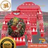 Kansas City Chiefs HoHoHo Mickey NFL Christmas Ugly Sweater