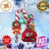 Kansas City Chiefs Merry Christmas Circle Ornament Kansas City Chiefs Merry Christmas Circle Ornament