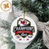 Kansas City Chiefs Patrick Mahomes I Love You To The Moon And Back Christmas Tree Decorations Ornament