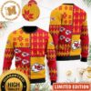 Kansas City Chiefs Sugar Skull Flower Ugly Christmas Ugly Sweater -Chiefs Christmas Sweater Kansas City Chiefs Sugar Skull Flower Ugly Christmas Ugly Sweater -Chiefs Christmas Sweater