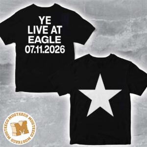 Kanye West Ye Tirana Albania 2026 Exclusive Tee Live At Eagle Stadium On July 11 2026 Star T-Shirt