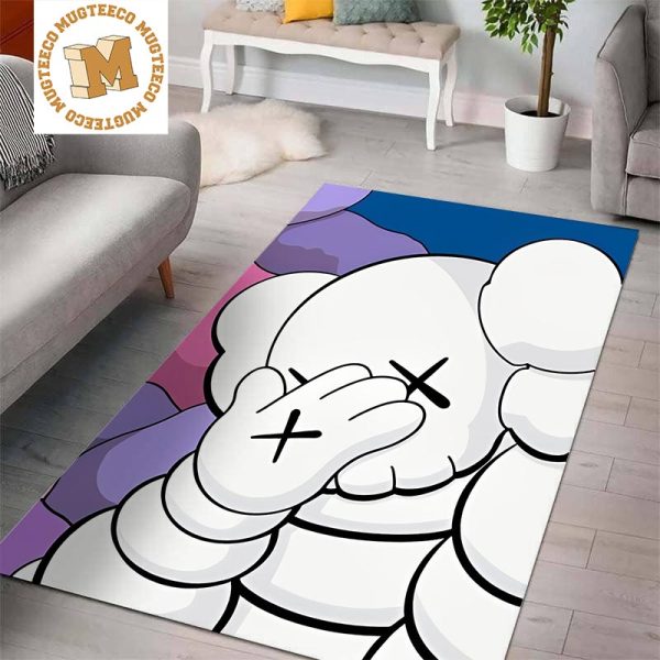 Kaws Chum Disappointed Funny Rug Home Decor Kaws Chum Disappointed Funny Rug Home Decor