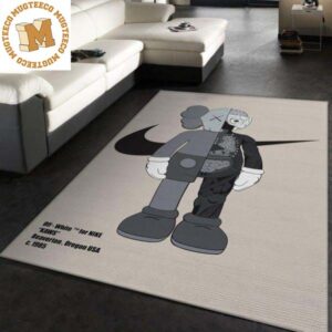 Kaws Companion Flayed Nike Off White Brand Rug Carpet