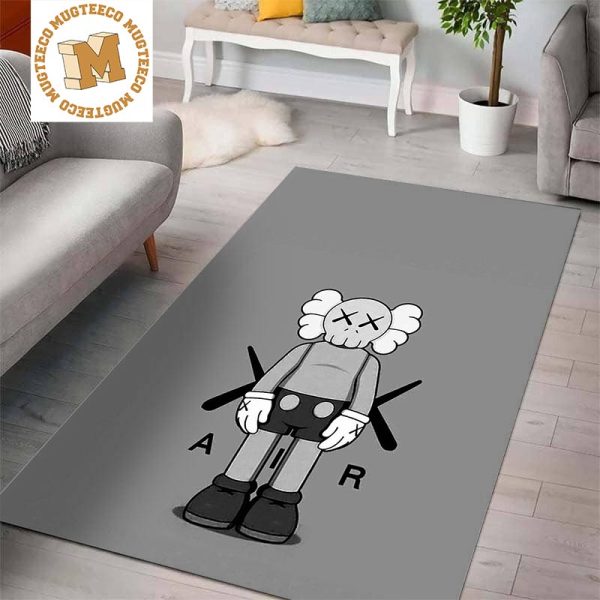Kaws Companion x Air Jordan Grey Living Room Carpet Floor Decor Kaws Companion x Air Jordan Grey Living Room Carpet Floor Decor
