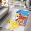 Kaws Companion x Air Jordan Grey Living Room Carpet Floor Decor Kaws Companion x Air Jordan Grey Living Room Carpet Floor Decor