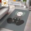 Kaws Head Colorful Pattern Rug Carpet Kaws Head Colorful Pattern Rug Carpet