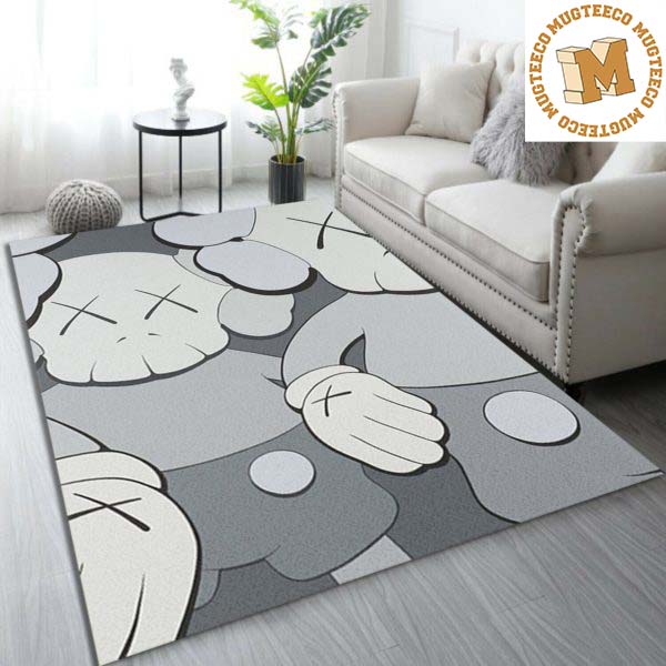 Kaws Holiday Grey Rug Carpet Home Decor Kaws Holiday Grey Rug Carpet Home Decor