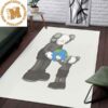 Kaws The Simpsons Family The Kaws Album In Blue Background Living Room Carpet Floor Decor Kaws The Simpsons Family The Kaws Album In Blue Background Living Room Carpet Floor Decor