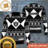 Las Vegas Raiders Black Silver Merry Kissmyass Funny Ugly Christmas Sweater