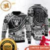 Las Vegas Raiders Custom Name Raider Nation Gift For Fan Ugly Sweater Christmas Las Vegas Raiders Custom Name Raider Nation Gift For Fan Ugly Sweater Christmas