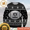 Las Vegas Raiders Gnome De Noel Black Christmas Sweater Las Vegas Raiders Gnome De Noel Black Christmas Sweater
