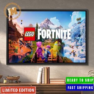 Lego Fortnite Arriving In Fortnite On December 7 2023 Home Decor Poster Canvas