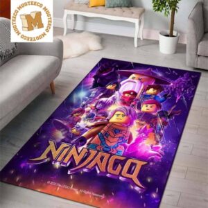 Lego Ninjago In Marvel End Game Style Area Rug Home Decor