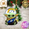 Los Angeles Rams Baby Yoda NFL Personalized 2023 Holiday Gifts Christmas Decorations Ornament Los Angeles Rams Baby Yoda NFL Personalized 2023 Holiday Gifts Christmas Decorations Ornament