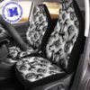 Luxury Louis Vuitton Black And White Logo Signature Monogram Pattern Car Seat Cover Luxury Louis Vuitton Black And White Logo Signature Monogram Pattern Car Seat Cover