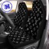 Luxury Louis Vuitton Black Blue Signature Monogram Pattern Car Seat Cover Luxury Louis Vuitton Black Blue Signature Monogram Pattern Car Seat Cover