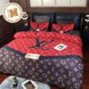 Versace Barocco Print And Greca Border Yellow Pattern In Black Background Bedding Set King Size Versace Barocco Print And Greca Border Yellow Pattern In Black Background Bedding Set King Size