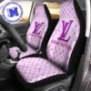 Luxury Louis Vuitton Paris Lips In Black Backgroud Logo Signature Monogram Pattern Car Seat Cover Luxury Louis Vuitton Paris Lips In Black Backgroud Logo Signature Monogram Pattern Car Seat Cover