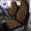 Luxury Louis Vuitton Signature Monogram Pattern Car Seat Cover1 Luxury Louis Vuitton Signature Monogram Pattern Car Seat Cover1