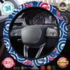 MLB Chicago Cubs Steering Wheel Cover MLB Chicago Cubs Steering Wheel Cover