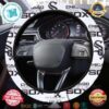 MLB Chicago White Sox Black Steering Wheel Cover