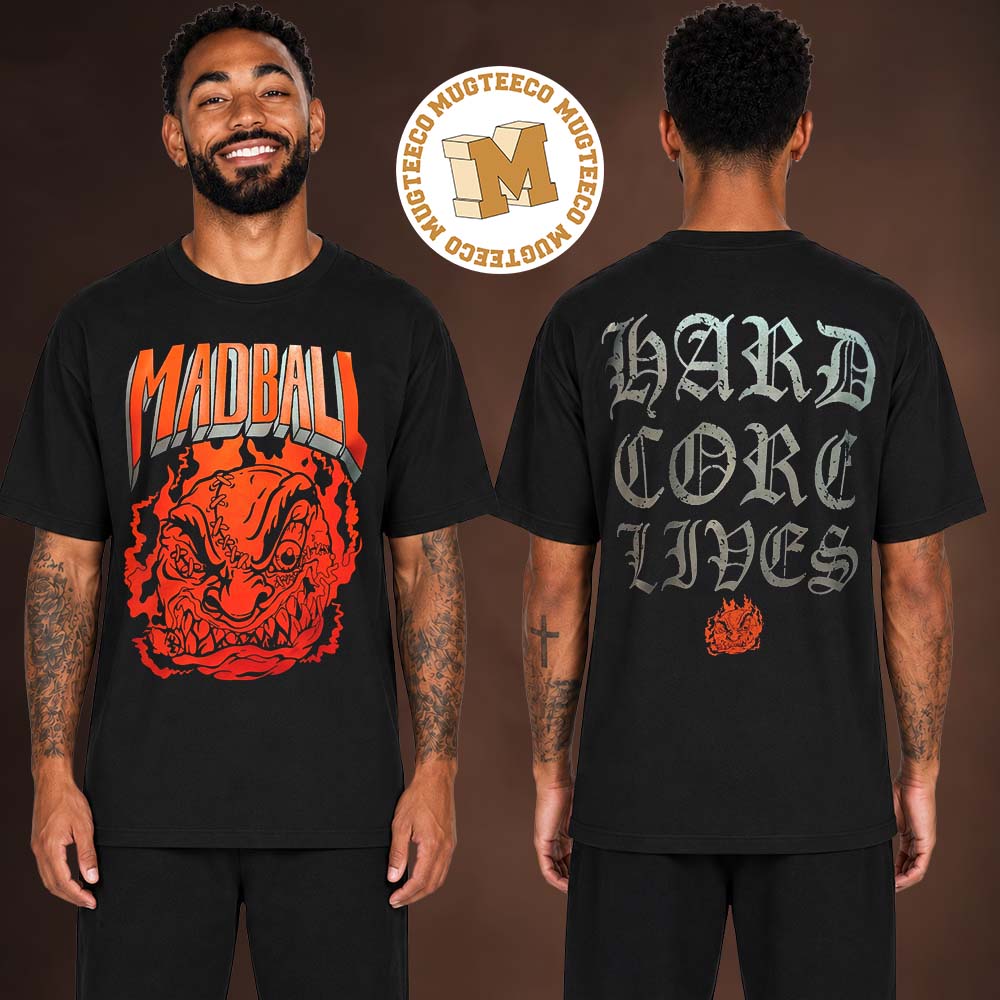 Madball NYC Hardcore Lives Two Sided Unisex T Shirt Madball NYC Hardcore Lives Two Sided Unisex T Shirt