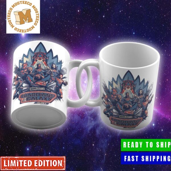 Marvel Guardians Of The Galaxy Volume 3 Line Up All Core Members Merchandise Mug Marvel Guardians Of The Galaxy Volume 3 Line Up All Core Members Merchandise Mug