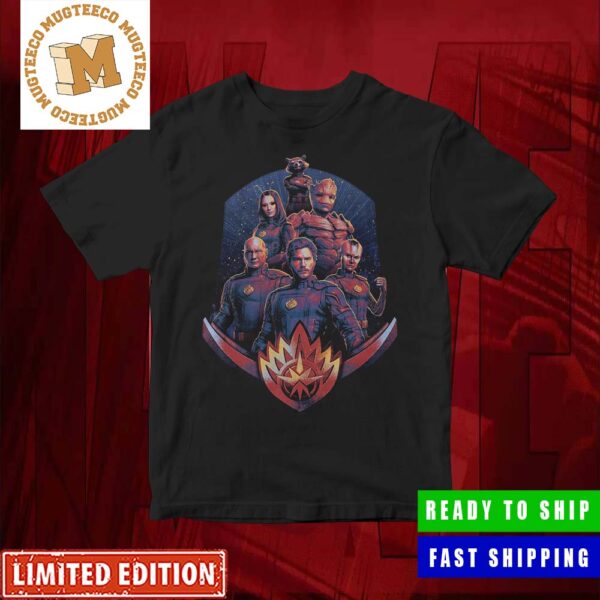 Marvel Guardians Of The Galaxy Volume 3 Team Up Except Gamora Merchandise T-Shirt Marvel Guardians Of The Galaxy Volume 3 Team Up Except Gamora Merchandise T-Shirt