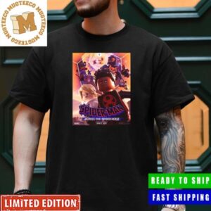 Marvel Spider-Man Across The Spider-Verse Lego Style Unisex T-Shirt