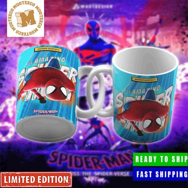 Marvel Spider-Man Across The Spider-Verse Partone Andrew Garfield The Amazing Spider-Man Coffee Ceramic Mug Marvel Spider-Man Across The Spider-Verse Partone Andrew Garfield The Amazing Spider-Man Coffee Ceramic Mug