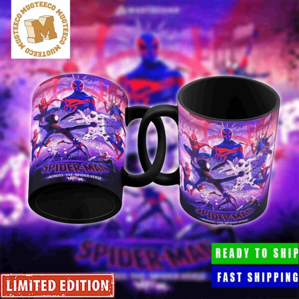 Marvel Spider-Man Across The Spider-Verse Partone Movie Poster Coffee Ceramic Mug Marvel Spider-Man Across The Spider-Verse Partone Movie Poster Coffee Ceramic Mug