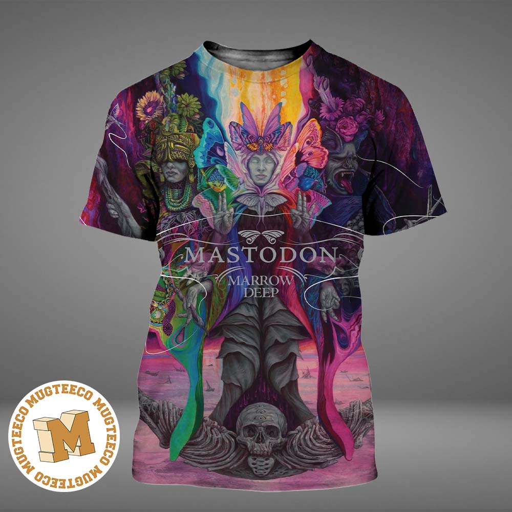 Mastodon Marrow Deep Album Cover Art All Over Print Shirt Mastodon Marrow Deep Album Cover Art All Over Print Shirt