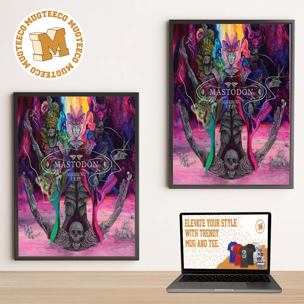 Mastodon Marrow Deep Album Cover Art Home Decor Poster Canvas Mastodon Marrow Deep Album Cover Art Home Decor Poster Canvas