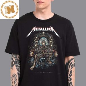 Metallica 72 Season Poster Series Crown Of Barbed Wire Unisex T-Shirt