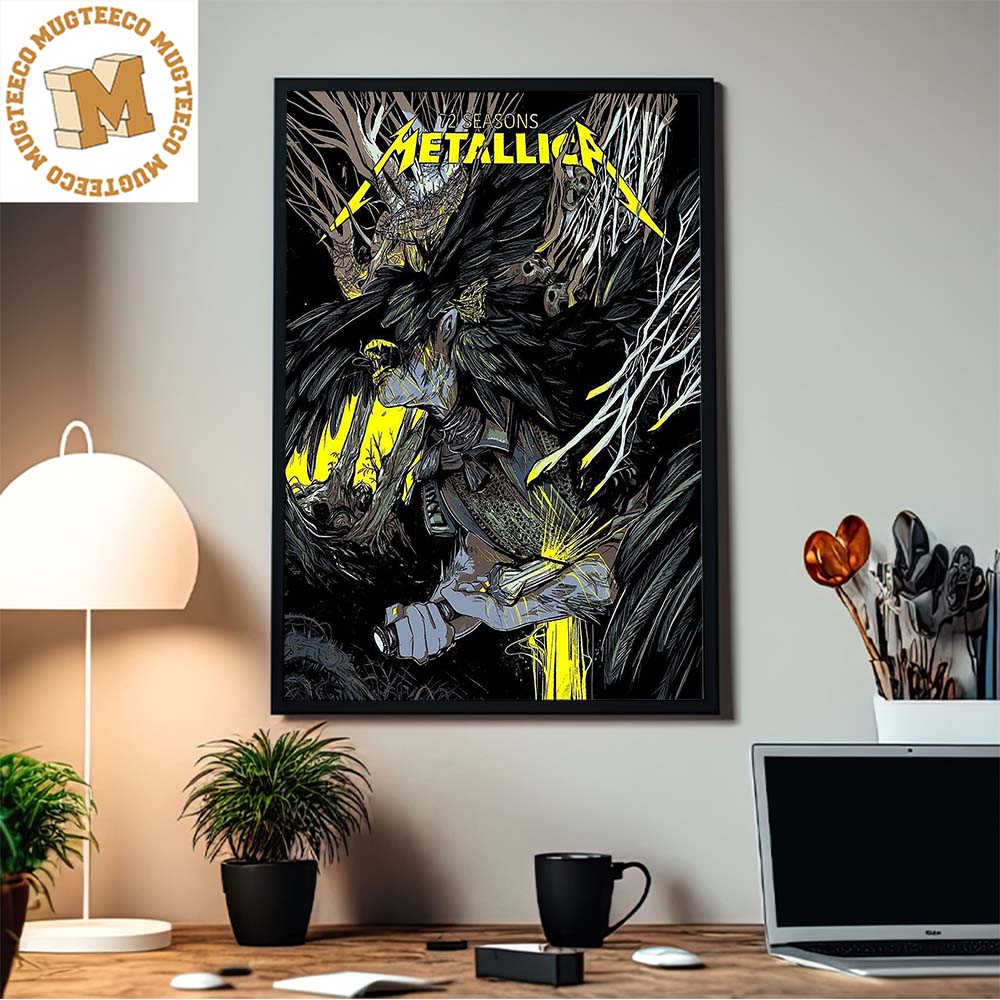 Metallica 72 Season Poster Series Self Harm Decor Poster Canvas Metallica 72 Season Poster Series Self Harm Decor Poster Canvas