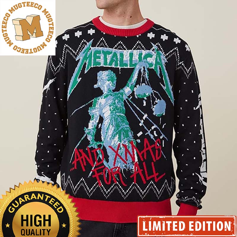 Metallica And Xmas For All Knitted Ugly Christmas Sweater 2023 Metallica And Xmas For All Knitted Ugly Christmas Sweater 2023