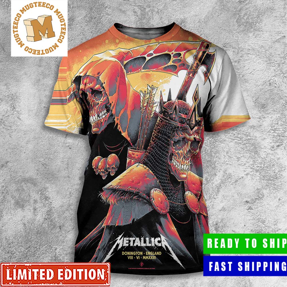 Metallica Castle Donington England M72 World Tour No Repeat Weekend All Over Print Shirt Metallica Castle Donington England M72 World Tour No Repeat Weekend All Over Print Shirt