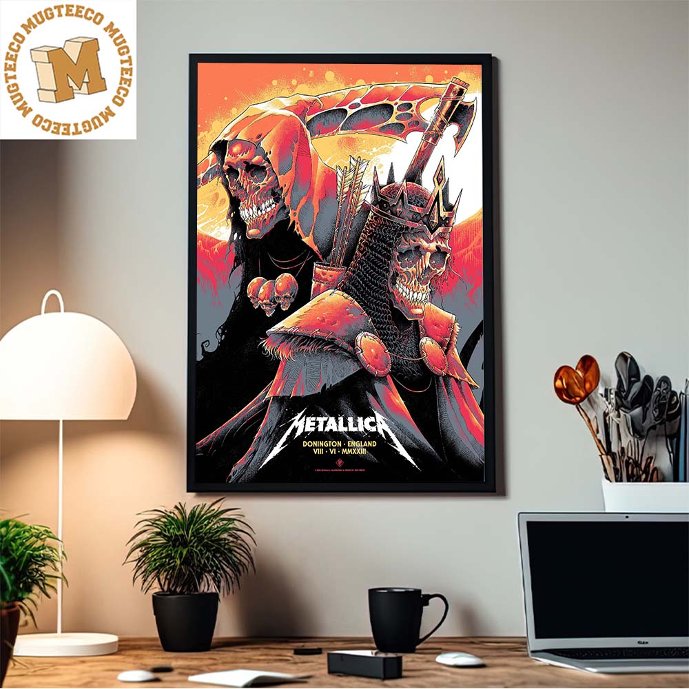 Metallica Castle Donington England M72 World Tour No Repeat Weekend Home Decor Poster Canvas Metallica Castle Donington England M72 World Tour No Repeat Weekend Home Decor Poster Canvas