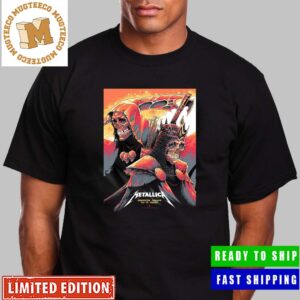 Metallica Castle Donington England M72 World Tour No Repeat Weekend Unisex T-Shirt