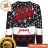 Metallica Gimme Yule Holiday Skeleton Santa Christmas Ugly Sweater