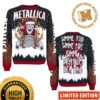 Metallica Enter Santaman Knitted Logo Holiday Ugly Sweater 2023 Metallica Enter Santaman Knitted Logo Holiday Ugly Sweater 2023