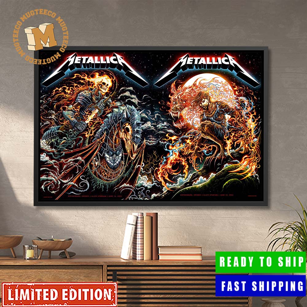 Metallica M72 Gothenburg Sweden World Tour Full Show Home Decor Poster Canvas Metallica M72 Gothenburg Sweden World Tour Full Show Home Decor Poster Canvas
