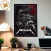 Metallica M72 World Tour No Repeat Weekend M72 Arlington Texas Skeleton And Crow Combine Shows Home Decor Poster Canvas