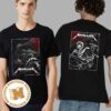 Metallica M72 World Tour North America East Rutherford NJ Metlife Stadium Devil Versus Kraken Two Sides Print Unisex T-Shirt Metallica M72 World Tour North America East Rutherford NJ Metlife Stadium Devil Versus Kraken Two Sides Print Unisex T-Shirt