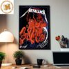 Metallica M72 World Tour North America East Rutherford NJ Metlife Stadium Devil Versus Kraken Home Decor Poster Canvas