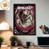 Metallica M72 World Tour North American Tour 2023 Los Angeles Exclusive Colorway Ver 1 Yellow And Blue Decor Poster Canvas Metallica M72 World Tour North American Tour 2023 Los Angeles Exclusive Colorway Ver 1 Yellow And Blue Decor Poster Canvas