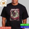 Metallica M72 World Tour North American Tour 2023 Los Angeles Exclusive Colorway Ver 1 Yellow And Blue Classic T-Shirt