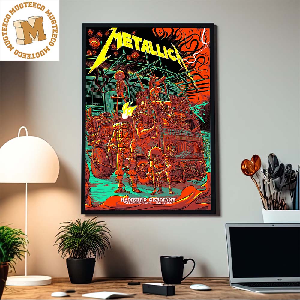 Metallica Night Two Of The M72 World Tour No Repeat Weekend In Hamburg Germany Home Decor Poster Canvas Metallica Night Two Of The M72 World Tour No Repeat Weekend In Hamburg Germany Home Decor Poster Canvas